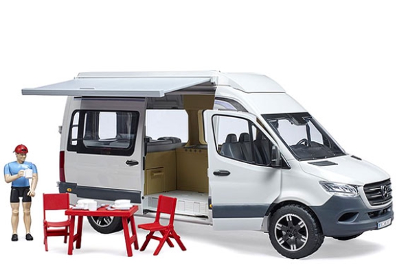 브루더 벤츠 캠핑카와 피규어