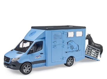 브루더 벤츠 동물 수송차량과 말피규어