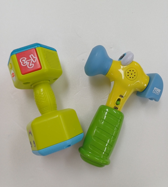 놀면서배워요 아기 장난감 아령