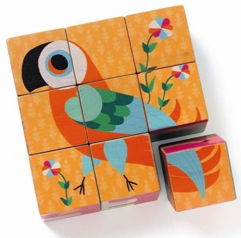 원목 9큐브-정글