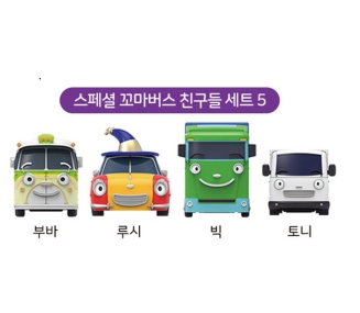 타요 스페셜 꼬마버스 친구들세트 5 4종