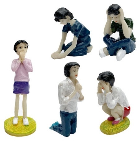 모래놀이 피규어 - 5종 세트