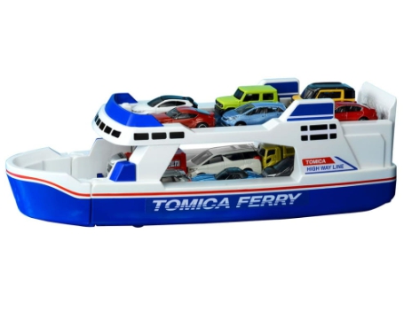 토미카 페리호+미니카4개